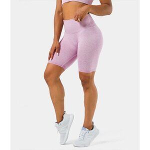 NWT - HALARA Lavender Purple High Waist Seamless Biker Shorts - XS